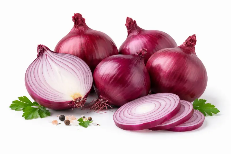Kırmızı Soğan (Yeni Sezon) stok görseli